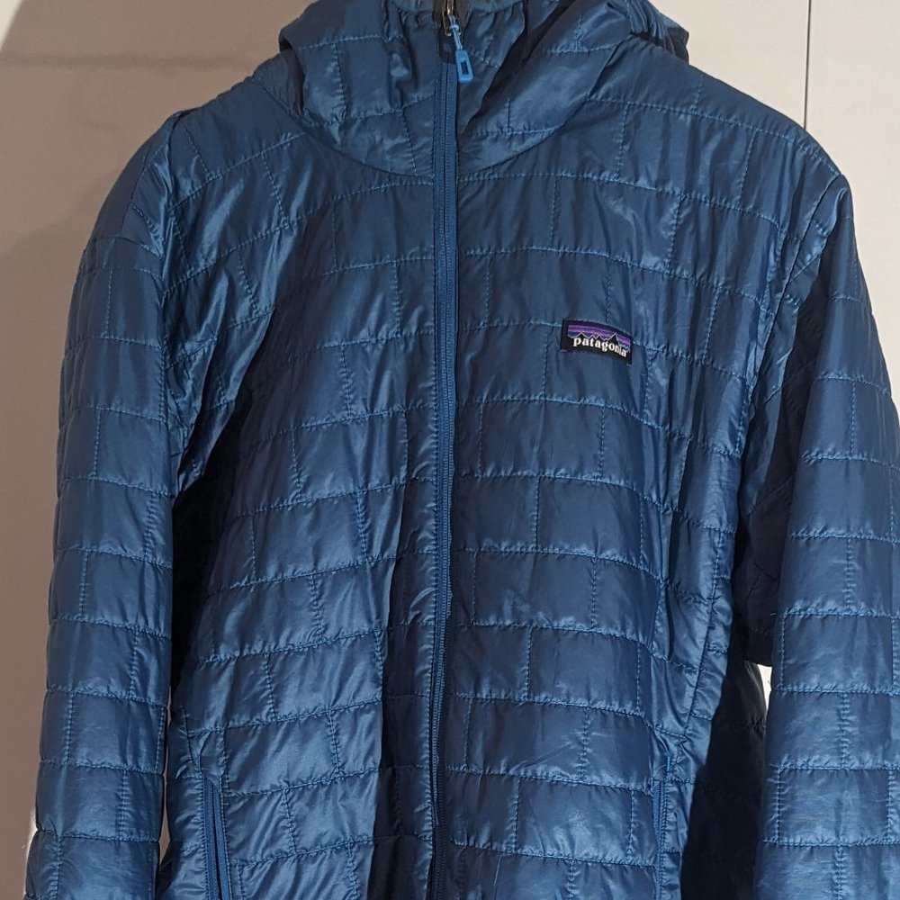 Men's Patagonia Nano Puff Hoody Wave Blue